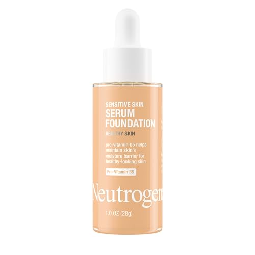 Sensitive Skin Serum Foundation, Light/Medium 03, 1 oz
