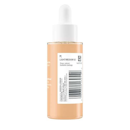 Sensitive Skin Serum Foundation, Light/Medium 03, 1 oz