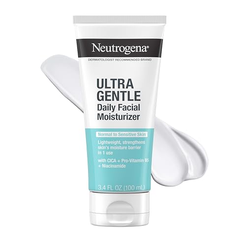 Ultra Gentle Daily Face Moisturizer, Fragrance-Free, 3.4 fl. oz