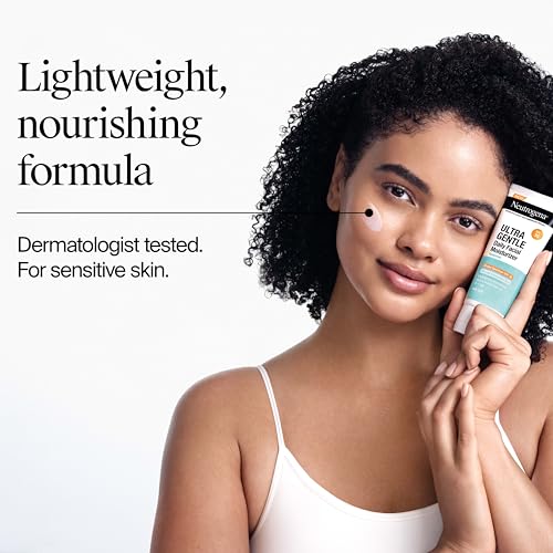 Ultra Gentle Daily Face Moisturizer, Fragrance-Free, 3.4 fl. oz
