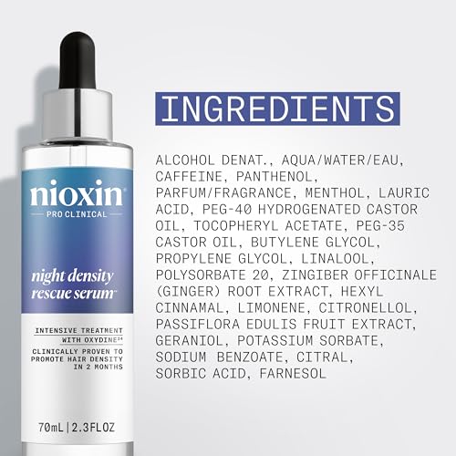 Hair Night Density Rescue Serum + Density Defend Diamax Advanced