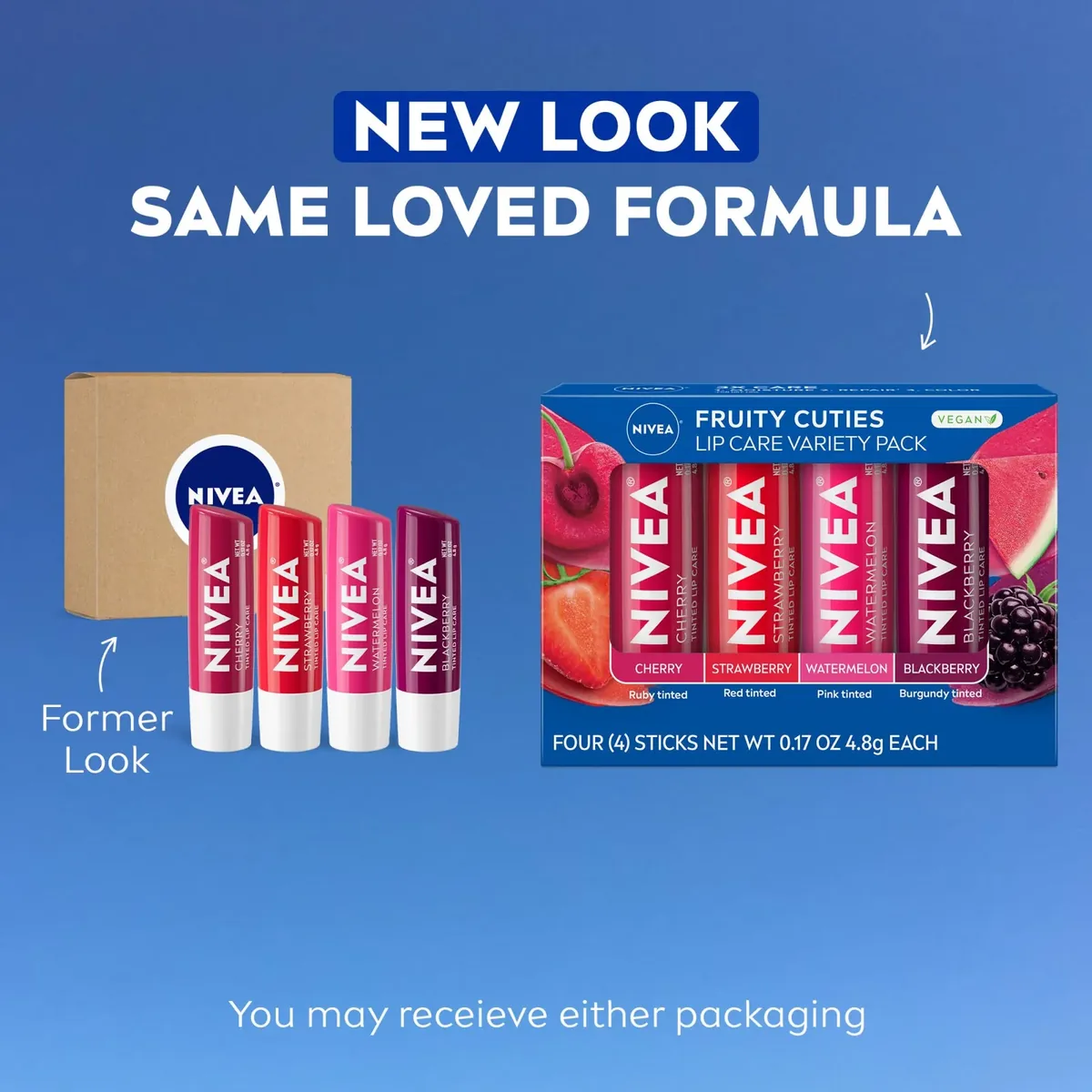 Fruity Tinted Lip Balm Variety Pack