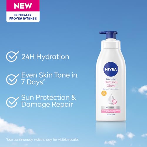 Natural Glow Body Lotion with SPF 15