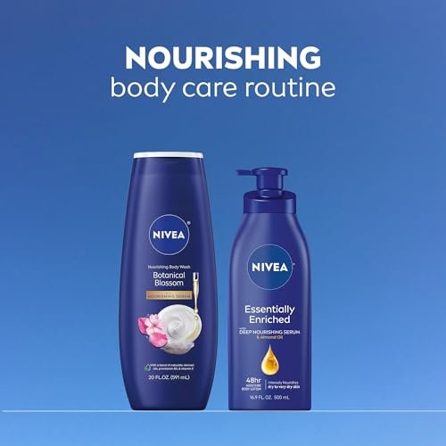 Nourishing Botanical Blossom Body Wash, Nourishing Serum, 20 FL OZ