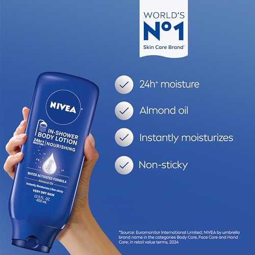 Nourishing In Shower Lotion Moisturizer, Multipack, 3 x 13.5 FL OZ