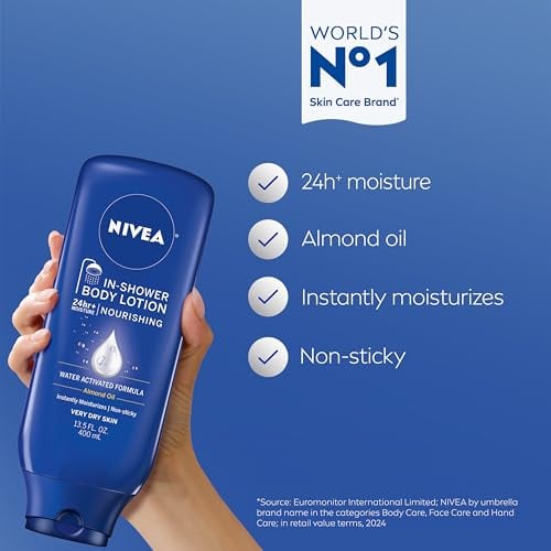 Nourishing In Shower Lotion Moisturizer, Multipack, 3 x 13.5 FL OZ