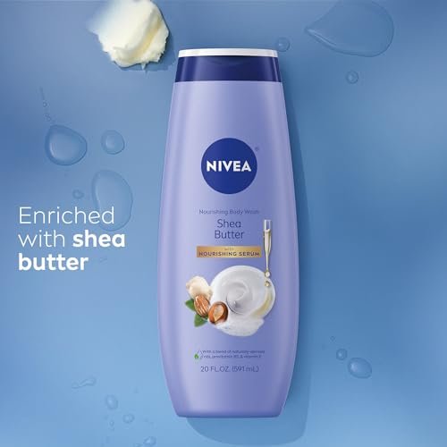 Nourishing Shea Butter Body Wash, Nourishing Serum, 20 FL OZ