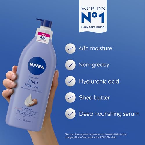 Shea Nourish Body Lotion with Shea Butter & Hyaluronic Acid