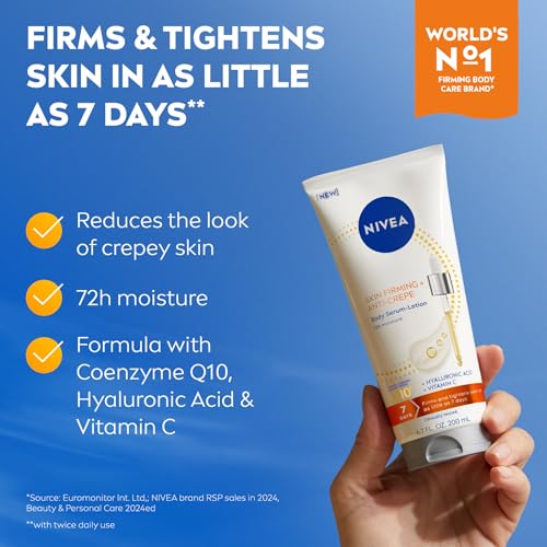 Skin Firming & Anti Crepe Body Serum-Lotion with Q10