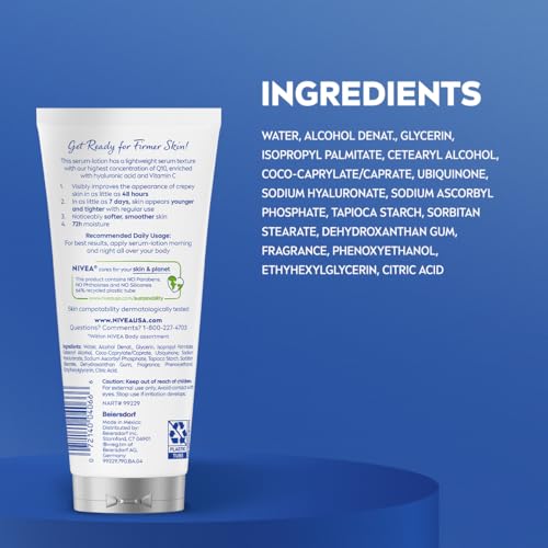 Skin Firming & Anti Crepe Body Serum-Lotion with Q10