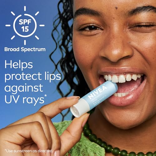 Smoothness Lip Care, Sunscreen Lip Balm with SPF 15, 4 x 0.17 OZ