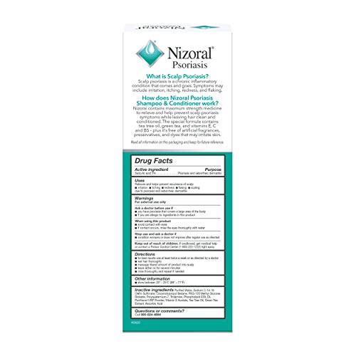 Psoriasis Shampoo & Conditioner, 11 Oz, Gentle Scalp Treatment