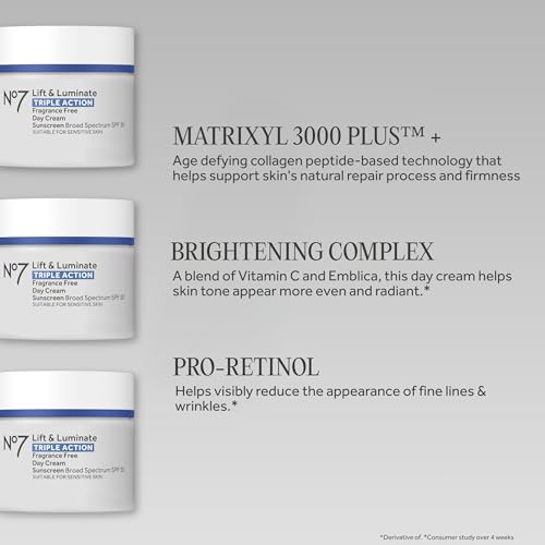No7 Lift & Luminate Triple Action Face Cream with SPF 30