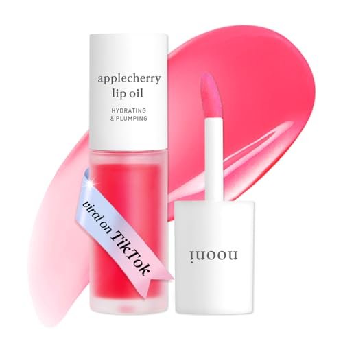 Korean Lip Oil - Applecherry - Plumping & Hydrating Tinted Lip Gloss