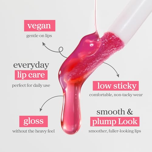 Korean Lip Oil - Applecherry - Plumping & Hydrating Tinted Lip Gloss
