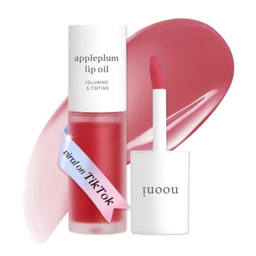 Korean Lip Oil - Appleplum - Plumping & Hydrating Tinted Lip Gloss