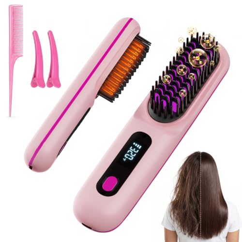 Cordless Straightening Brush Go Brush Pro MCH