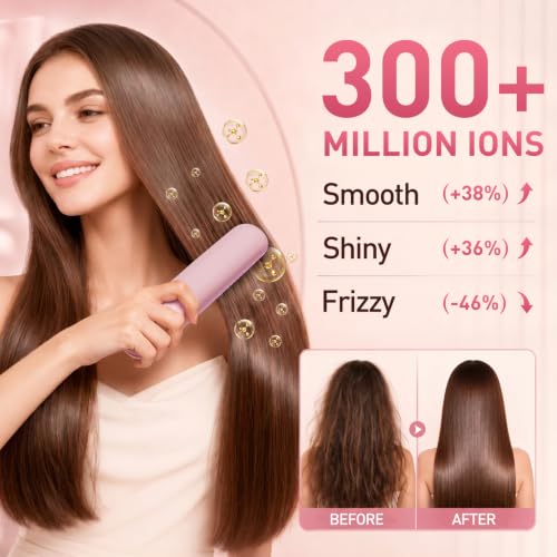 Cordless Straightening Brush Go Brush Pro MCH
