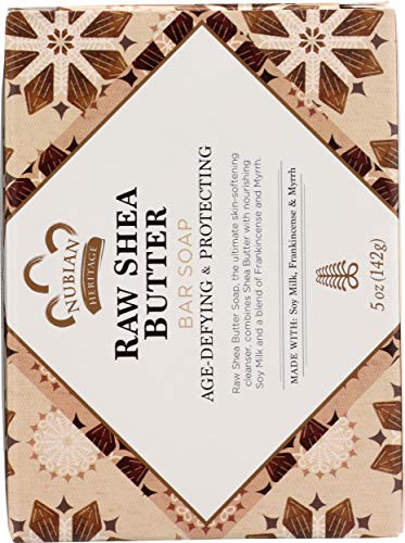 Bar Soap Raw Shea Butter 5 Oz (Pack of 3)