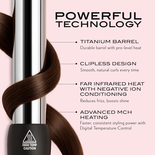 Magic Titanium Ion Curling Wand 1-Inch