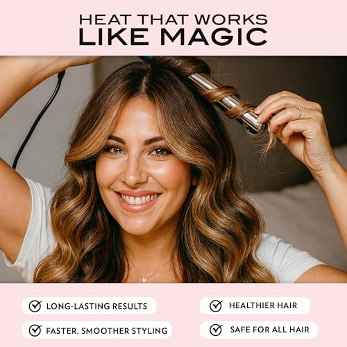 Magic Titanium Ion Curling Wand 1-Inch