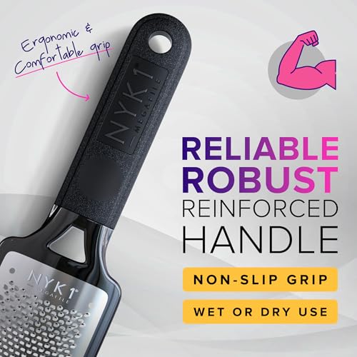 RUSTPROOF Foot File Callus Remover for Feet with Catcher | XL Size