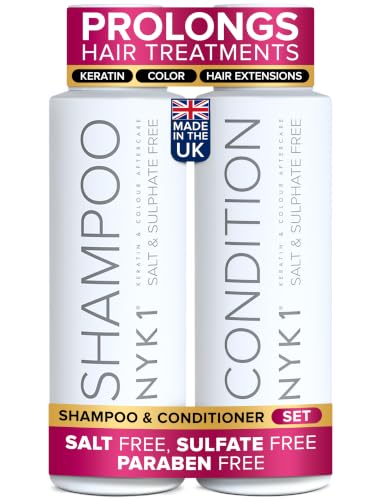 SALT Sulfate-Free Shampoo and Conditioner Set for Color-Treated Hair