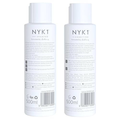 SALT Sulfate-Free Shampoo and Conditioner Set for Color-Treated Hair