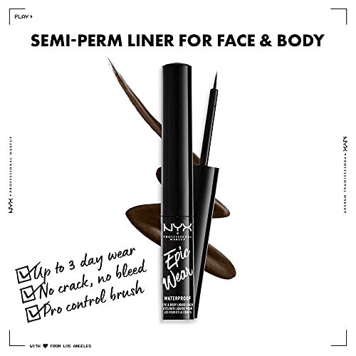 Epic Wear liquid eyeliner Brown