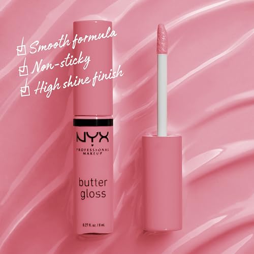 Butter Gloss, Non-Sticky Lip Gloss - Angel Food Cake (True Mauve)