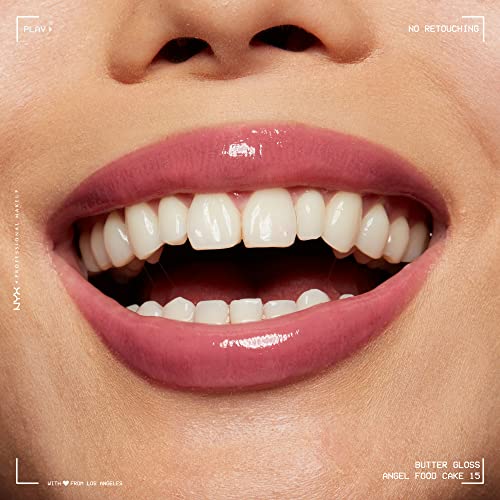 Butter Gloss, Non-Sticky Lip Gloss - Angel Food Cake (True Mauve)