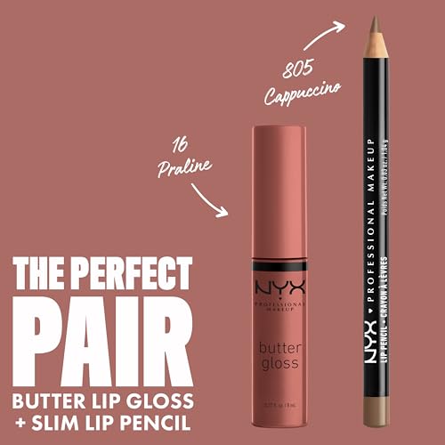 Butter Gloss, Non-Sticky Lip Gloss - Praline (Deep Nude)