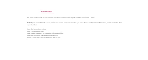 NYX Color Correcting Concealer Palette