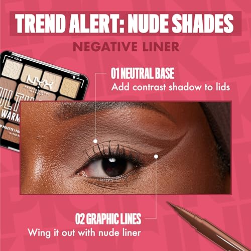 Epic Ink Liner, Waterproof Liquid Eyeliner with Vegan Formula - Dark Chocolate (Dark Brown Matte)