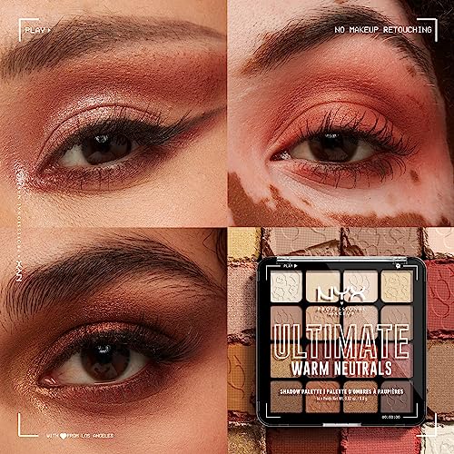 NYX Ultimate Shadow Palette Warm Neutrals
