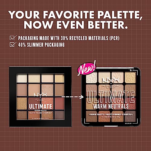 NYX Ultimate Shadow Palette Warm Neutrals