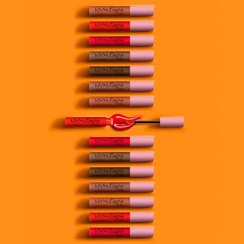 Lip Lingerie XXL Matte Liquid Lipstick - Gettin Caliente (Bright Red Orange)
