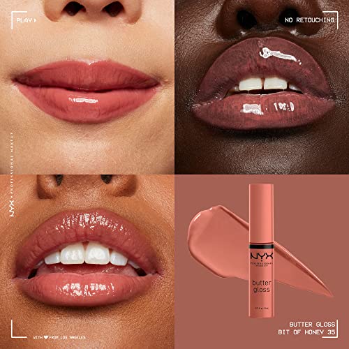 Non-Sticky Lip Gloss - Bit Of Honey (Peach Nude)