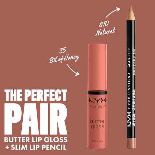 Non-Sticky Lip Gloss - Bit Of Honey (Peach Nude)