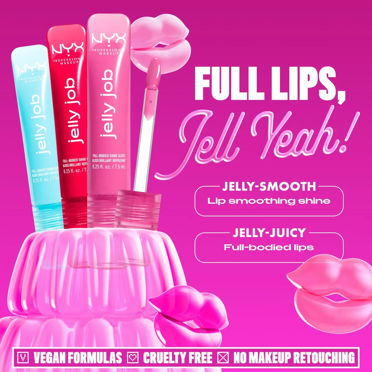 NYX Jelly Filled Spice Brown Lip Gloss