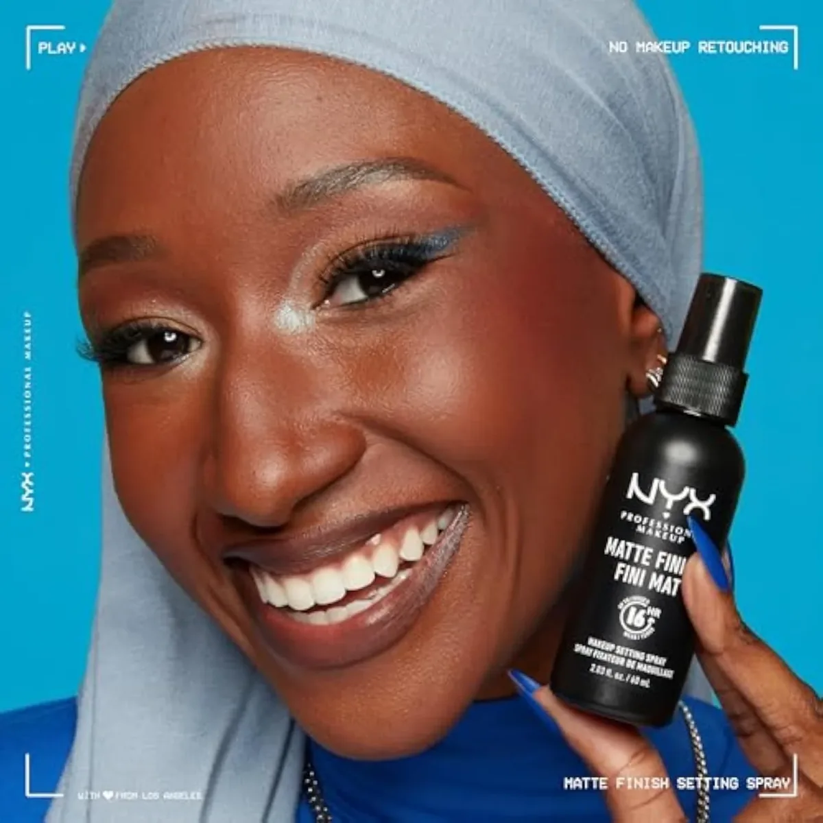 Makeup Setting Spray - Matte Finish, Long-Lasting Face Mist for up to 16HR Wear, Vegan Formula