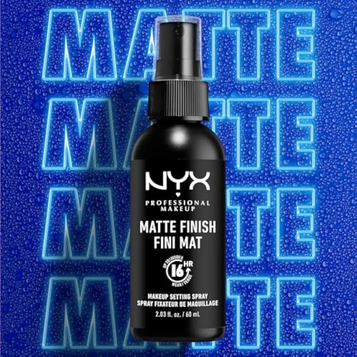 Makeup Setting Spray - Matte Finish, Long-Lasting Face Mist for up to 16HR Wear, Vegan Formula