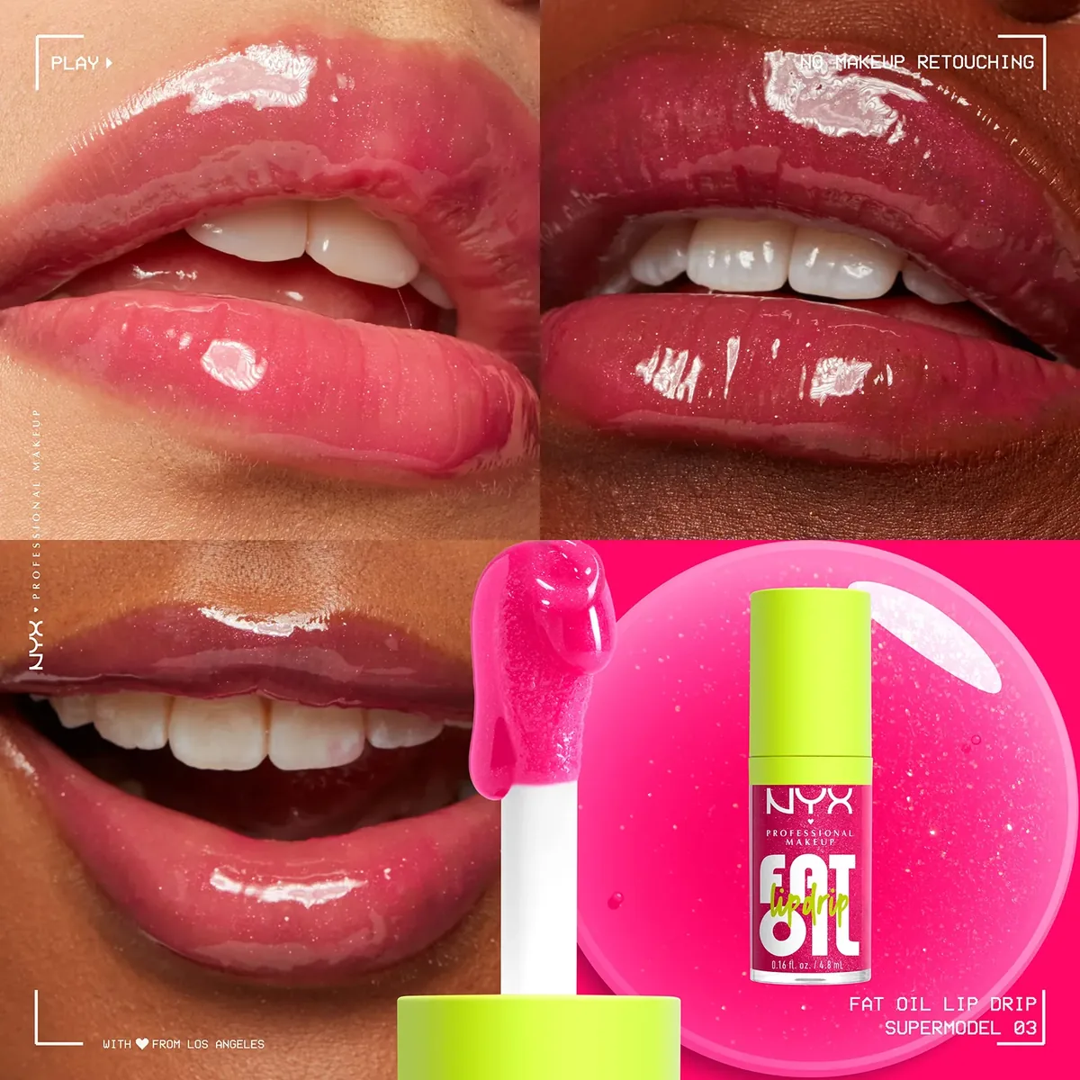 NYX Supermodel Lip Oil