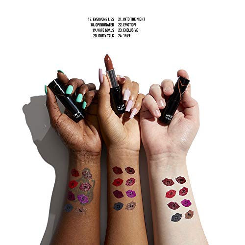 Shout Loud Satin Lipstick, Infused With Shea Butter - Emotion (Bright Purple-Pink)