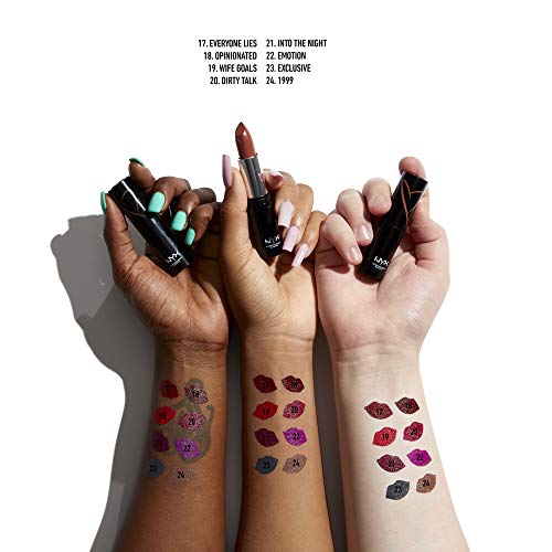 Shout Loud Satin Lipstick, Infused With Shea Butter - Emotion (Bright Purple-Pink)