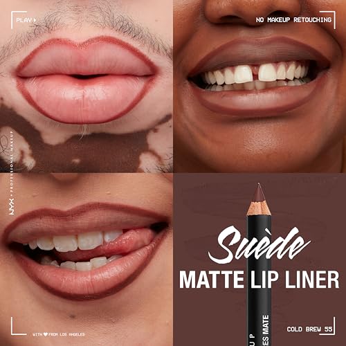 NYX Suede Matte Lip Liner Cold Brew