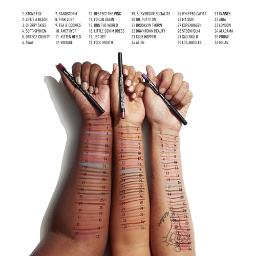 NYX Suede Matte Lip Liner Cold Brew