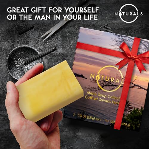 Citrus Men's Soap Bar - Exfoliating, All Natural, Unisex, 7.76 oz