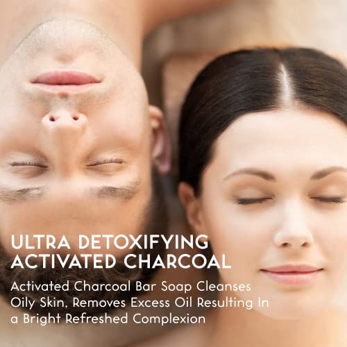 Natural Charcoal Soap Bar 3 Pack