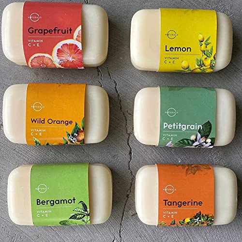 Natural Citrus Soap Bar 6 Pack - Gifts for Women